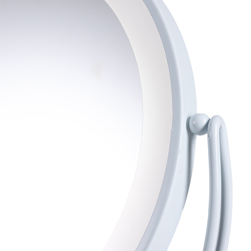 LED Make-up-Spiegel 4200K 48x43cm Weiß 40.000h [Sun-Krs-430A-W]