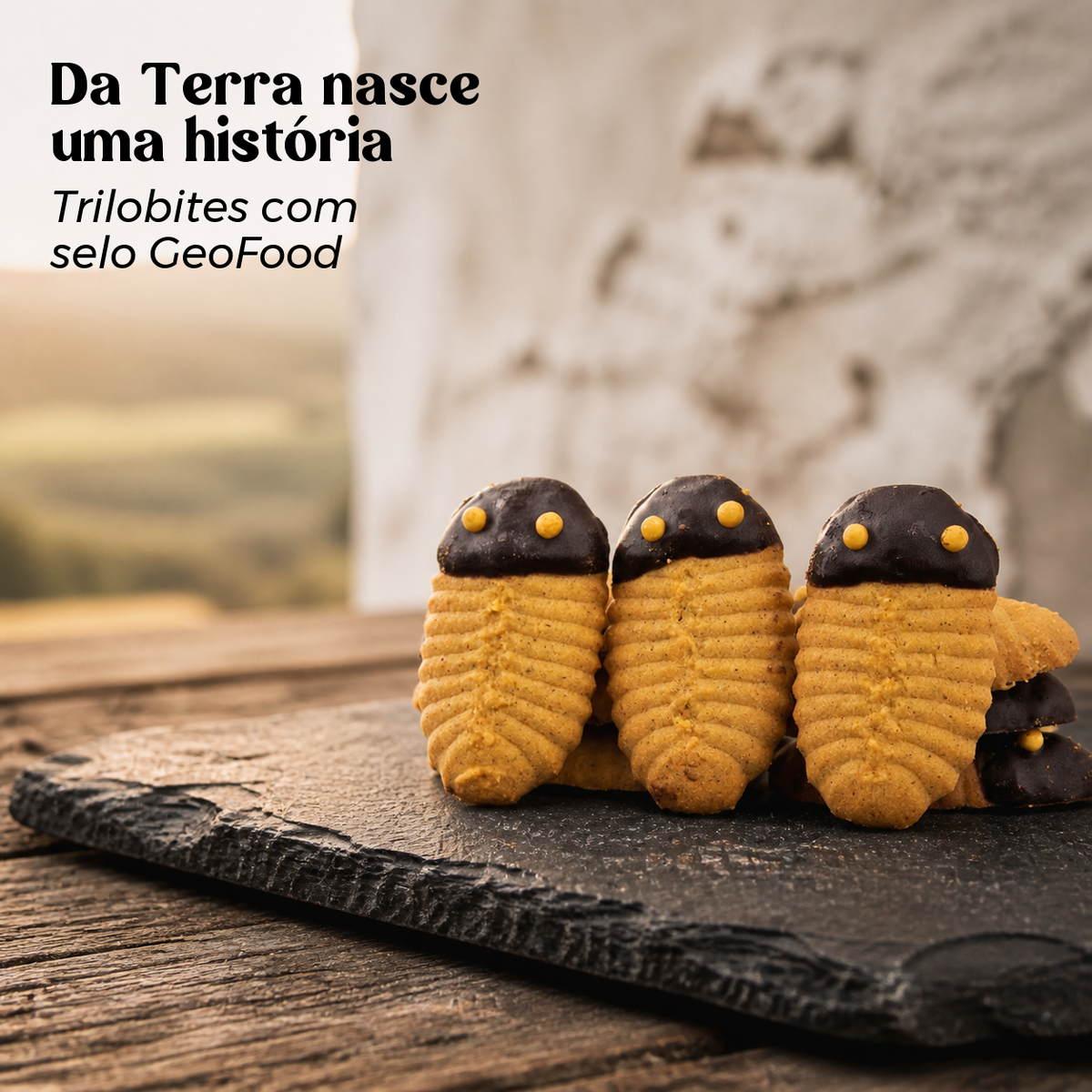 Trilobites a Granel - Bolachas Geológicas Artesanais da Beira Baixa