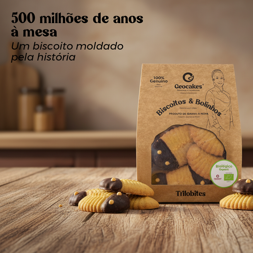 Trilobites Biológicas - Handgemachte geologische Kekse 190g