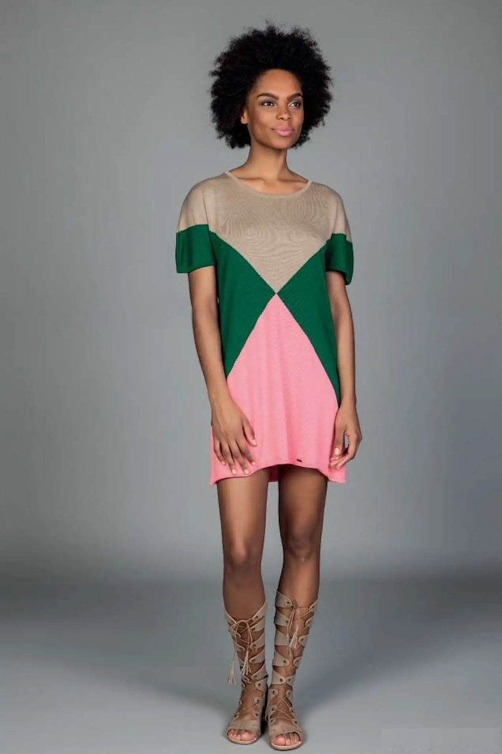 Vestido Meia Manga
