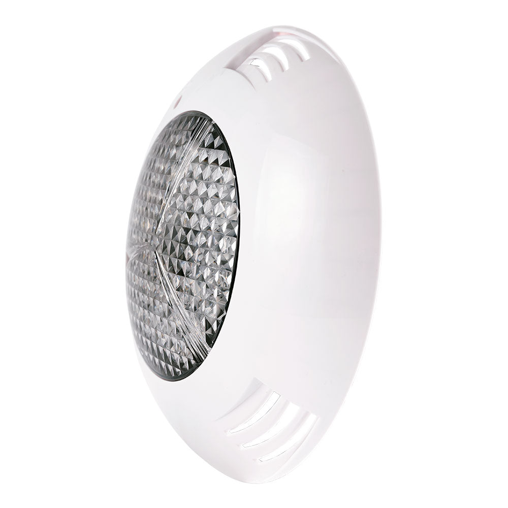 LED-RGB-Scheinwerfer 36W für Pool mit Fernbedienung Ø295mm 30.000H Oberflächenmontage [WR-295-2AS-36W-RGB]
