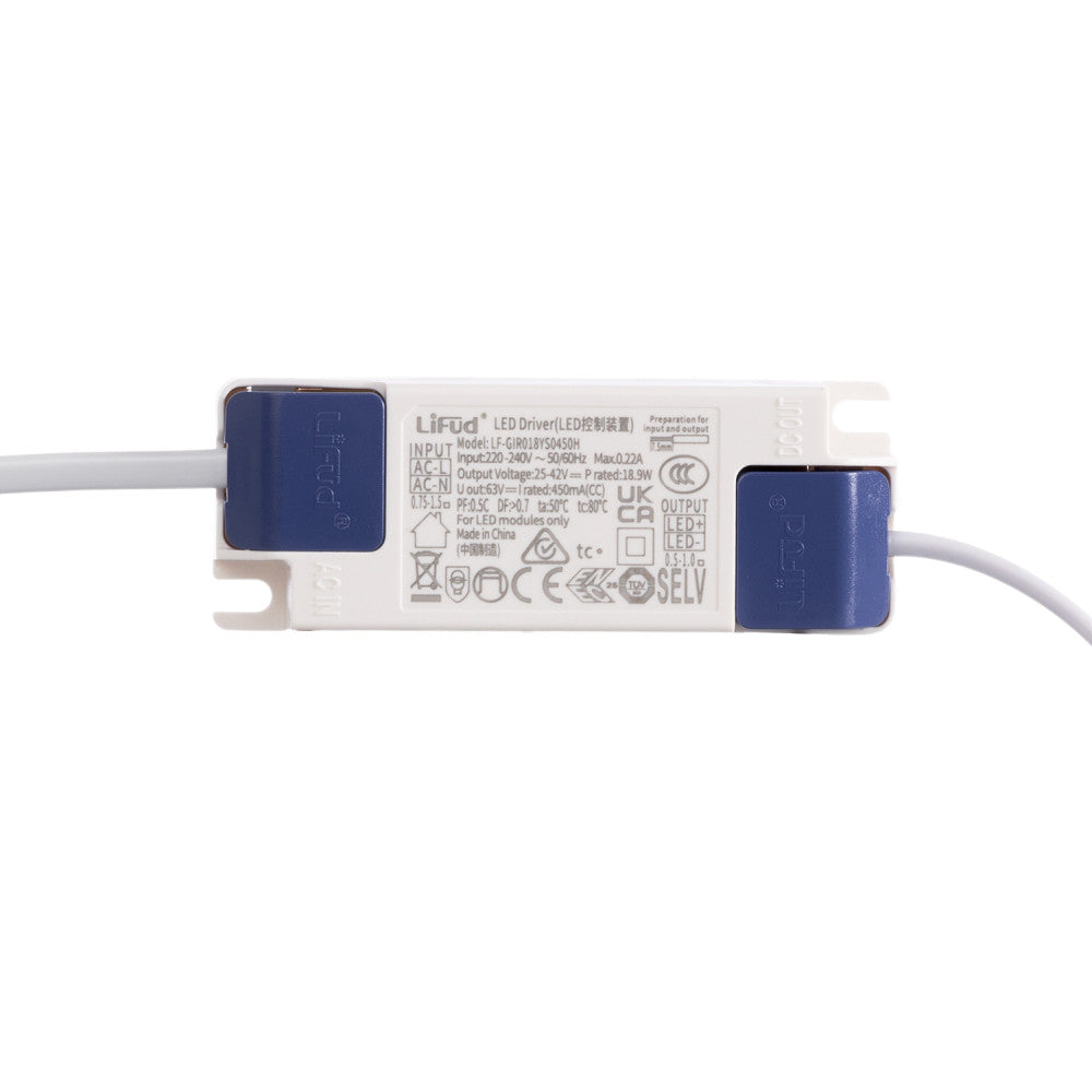 LED Downlight Slimline 18W 1.790Lm Treiber Lifud Flicker Free IP20 30.000H [WR-AYRR-18-CW]