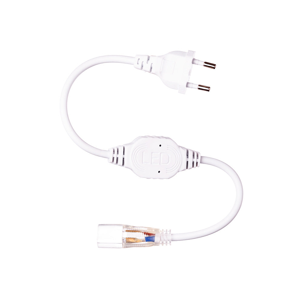 Cable de Conexión Rojo Neón LED WR 220V 60Cm