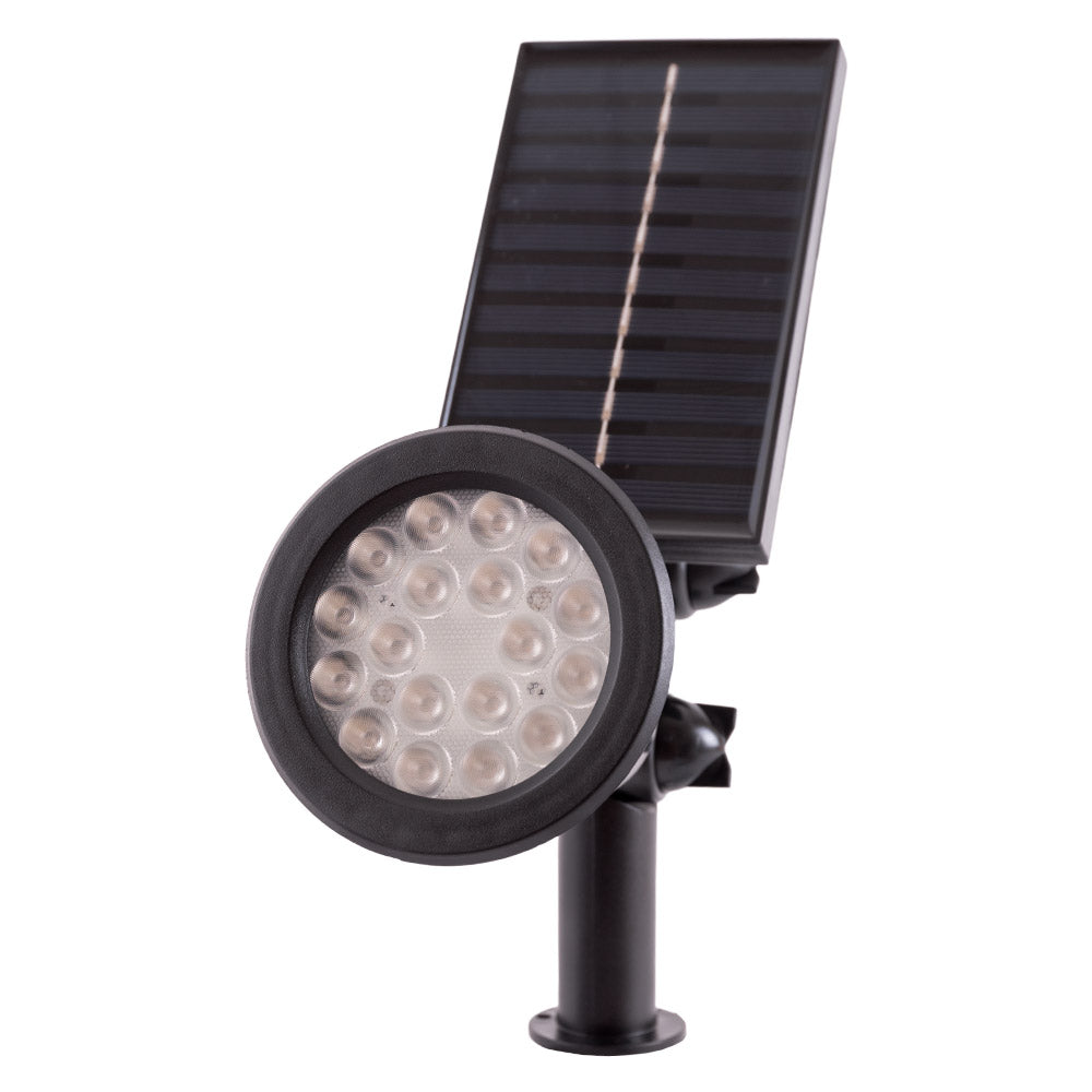 Solar LED Beacon 3000K Painel: 5.5V/1.1W Bateria: 3.7V/1200MaH [WR-SW6069-RGB]