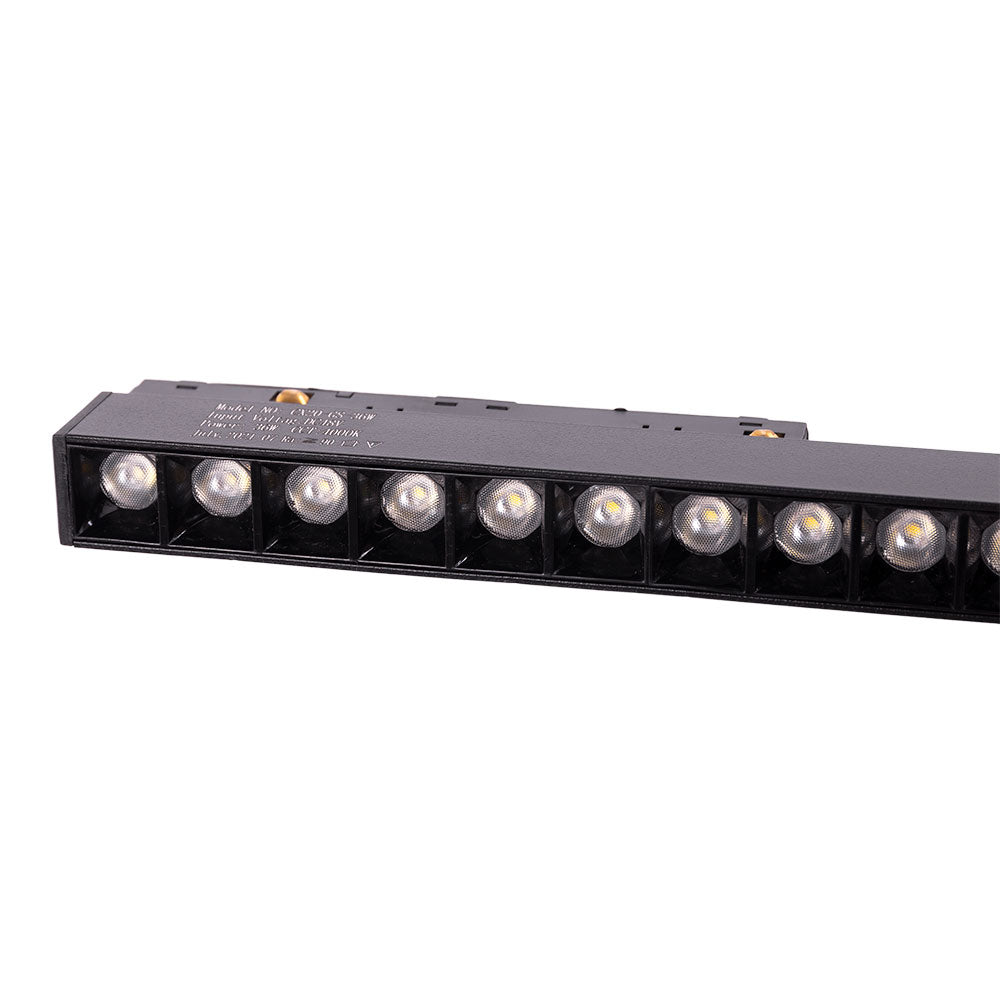 LED Leuchte 18W 1377Lm CRI90 4200ºK Magnetschiene 32cm 40.000H [WR-WR20-GS-18W-W]
